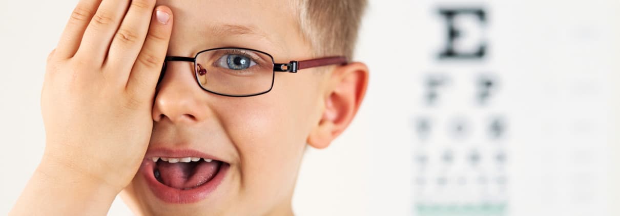 Kid Cover Eye